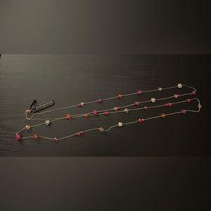 STUNNING ANN TAYLOR ROPE NECKLACE. LIGHT GOLD TONE / BRONZE TONE. NEW WITH TAGS!